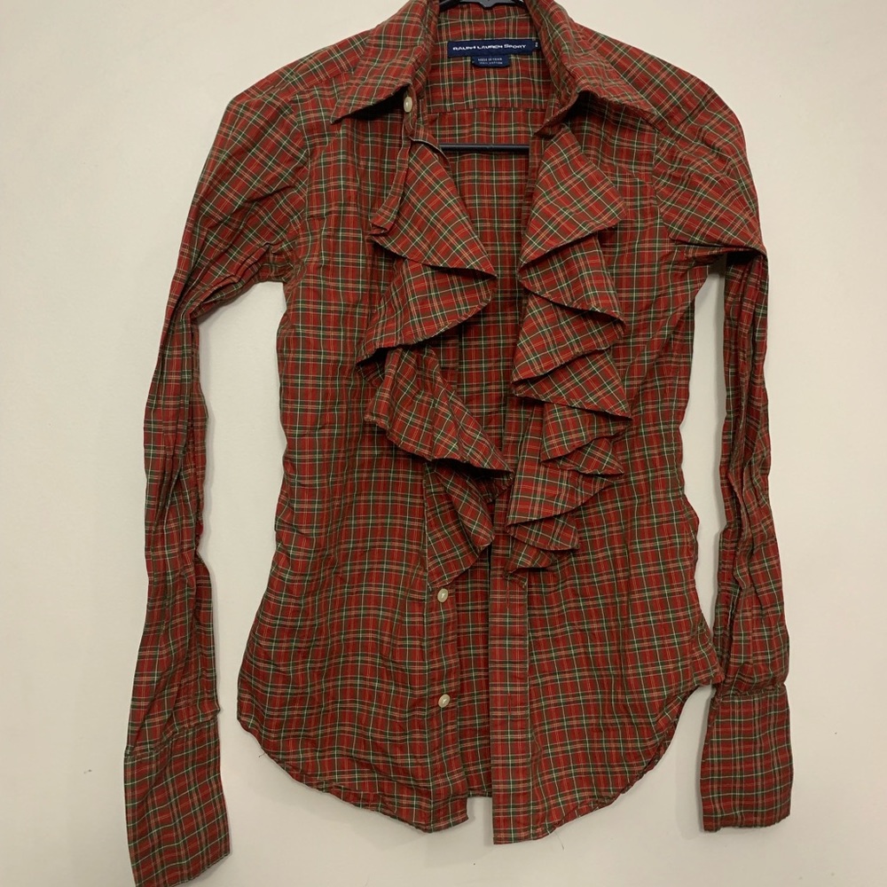 Women’s Ralph Lauren Ruffled shirt
